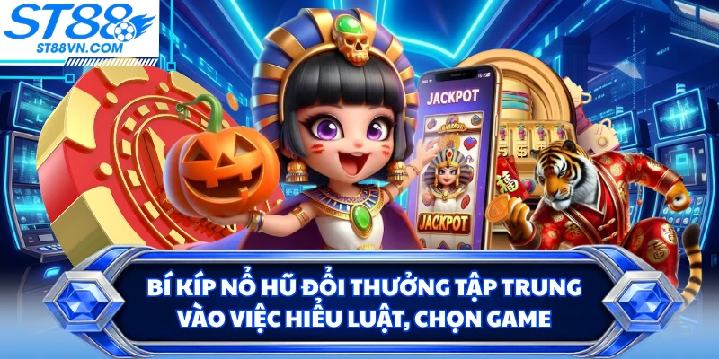 Bí kíp nổ hũ đổi thưởng tập trung vào việc hiểu luật, chọn game