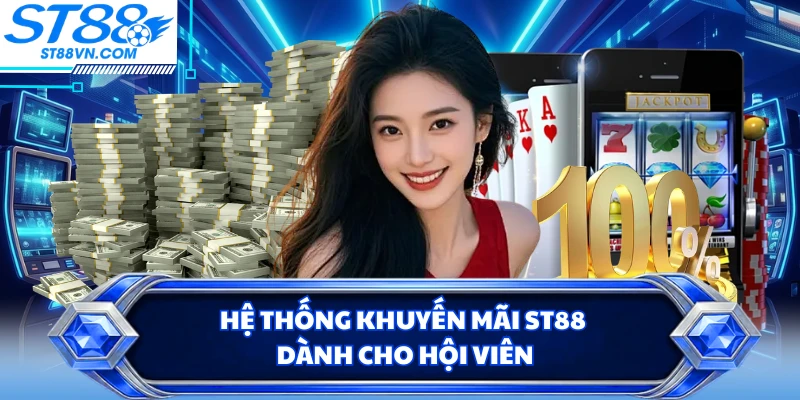 Hệ thống khuyến mãi ST88 dành cho hội viên