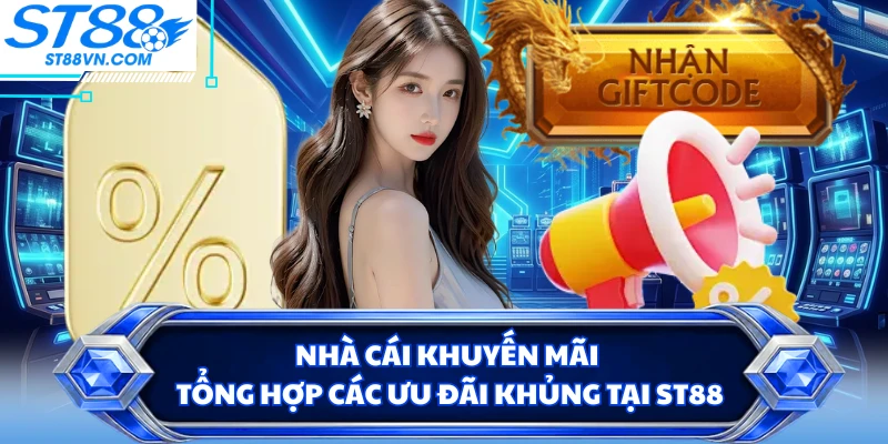 Nhà Cái Khuyến Mãi - Tổng Hợp Các Ưu Đãi Khủng Tại ST88